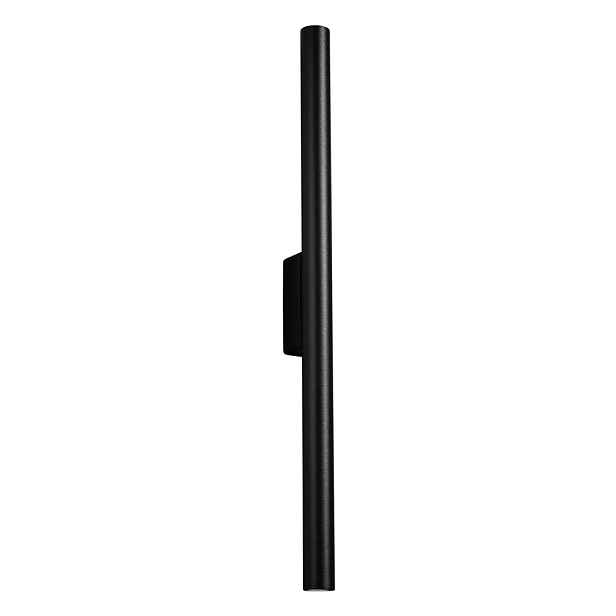 Černé nástěnné svítidlo ø 2,5 cm Fideus – Sollux