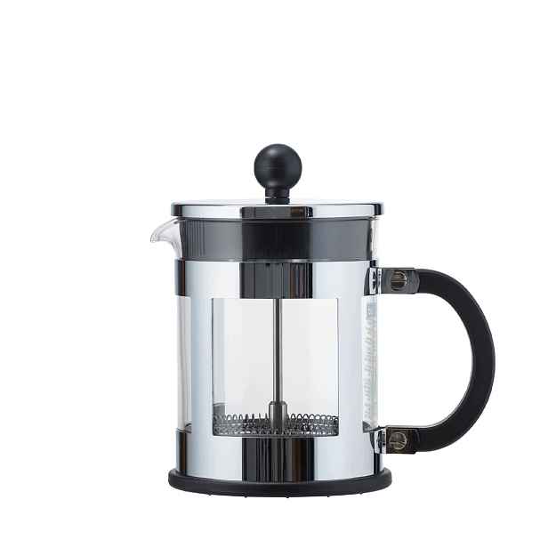 Konvice na kávu s pístem Bodum Kenya 0,5 l Chrome ocel a sklo