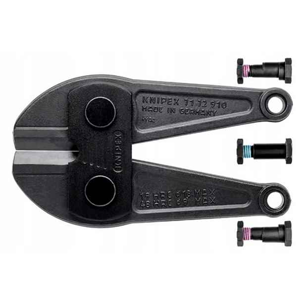 Náhradní řezací hlava pro nůžky na tyče Knipex 71 72 910 se šrouby Najder