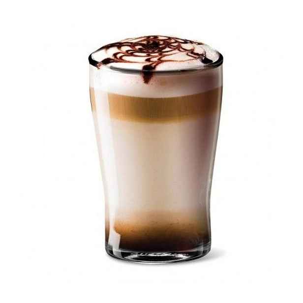 sklen. 300ml, 2ks, THERMO, LATTÉ, d7x11,5cm, vš.kávovary. DB