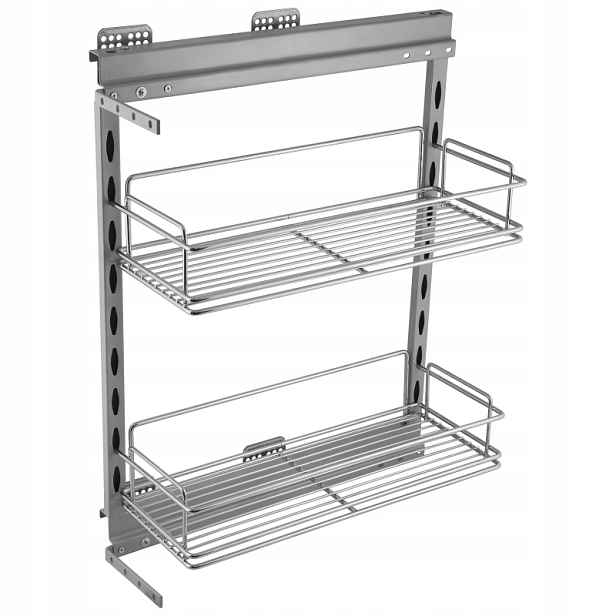 Koš Cargo Mini Boční 25 250MM Chrom Domyk x2 Kpl