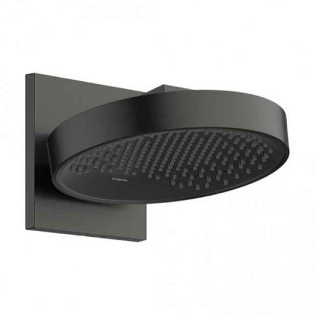 Hansgrohe Rainfinity hlavová sprcha na stěnu kartáčovaný černý chrom 26226340