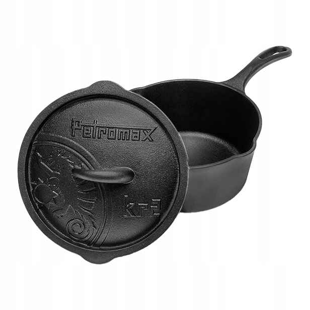 Litinový rendlík s víkem Petromax 2.0 L