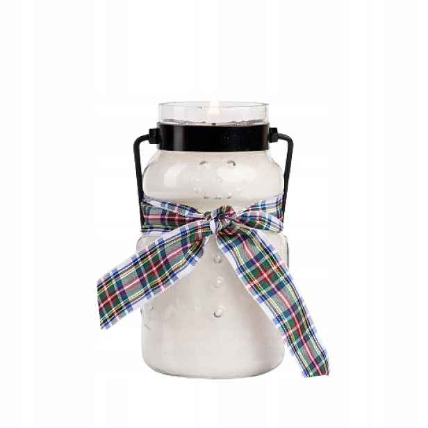 Malá svíčka Sugar Cookie – Sněhulák Cheerful Candle