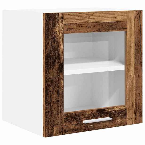 vidaXL Závěsná skříňka Staré dřevo 40 x 31 x 40 cm Kompozitní dřevo