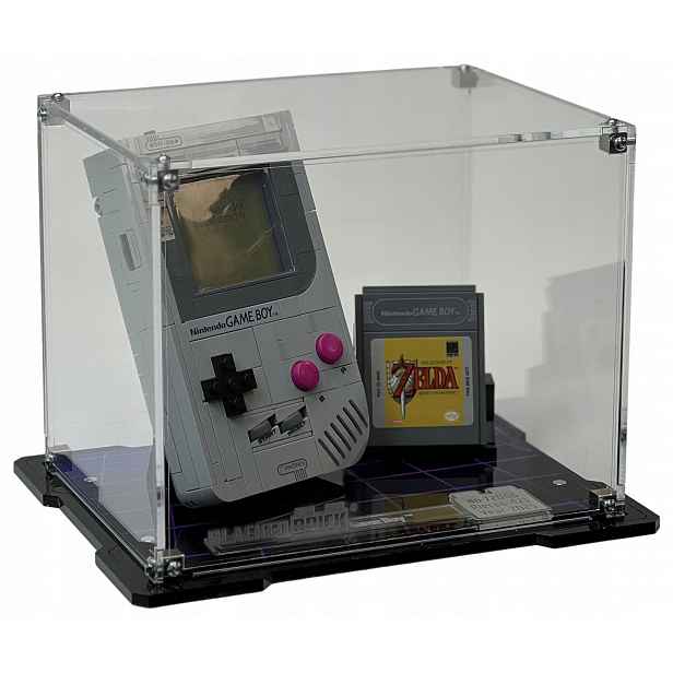 Vitrína Blacked Brick pro Lego 72046 Mario Game Boy