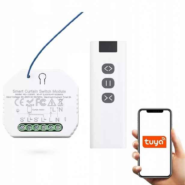 Ovladač Roletový Modul Pro Záclony Wifi Tuya Smart Dálkové Ovládání