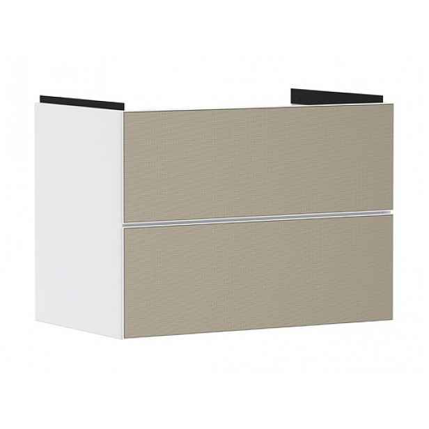 Skříňka pod umyvadlo bez umyvadla Hansgrohe Xevolos E 78x57,5x47,5 cm bílá matná 54178390