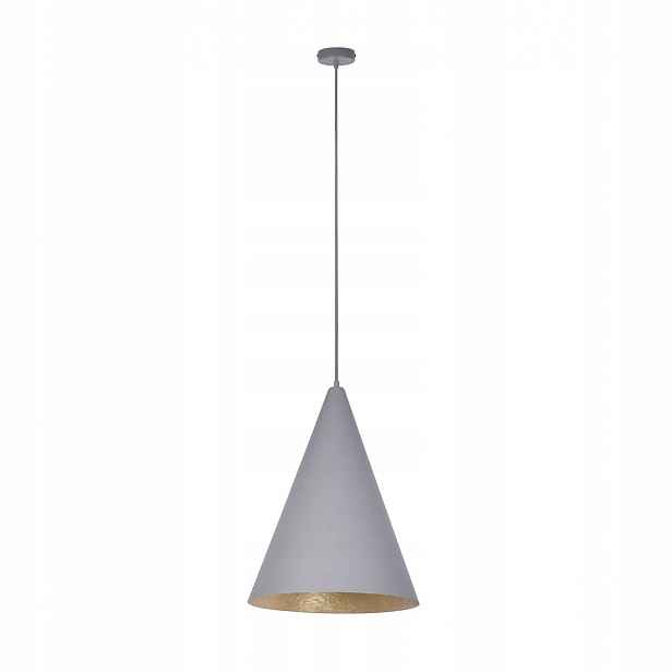 Závěsný Vesuvio Šedý minerální kompozit 1xE27 145 cm Sigma Lighting