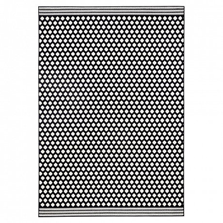 Černobílý koberec Zala Living Spot, 160 x 230 cm