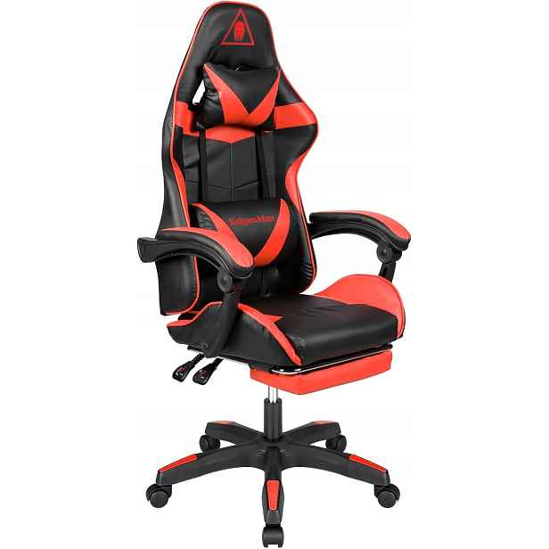 Herní Křeslo S Výsuvnou Podnožkou