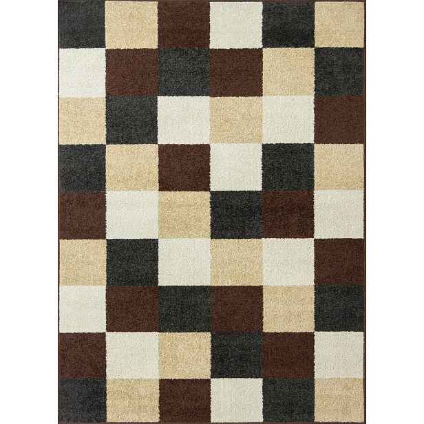 Kusový koberec Lotto 923 FM7 X, 160x235, hnědá, chodba / předsíň, Oriental Weavers