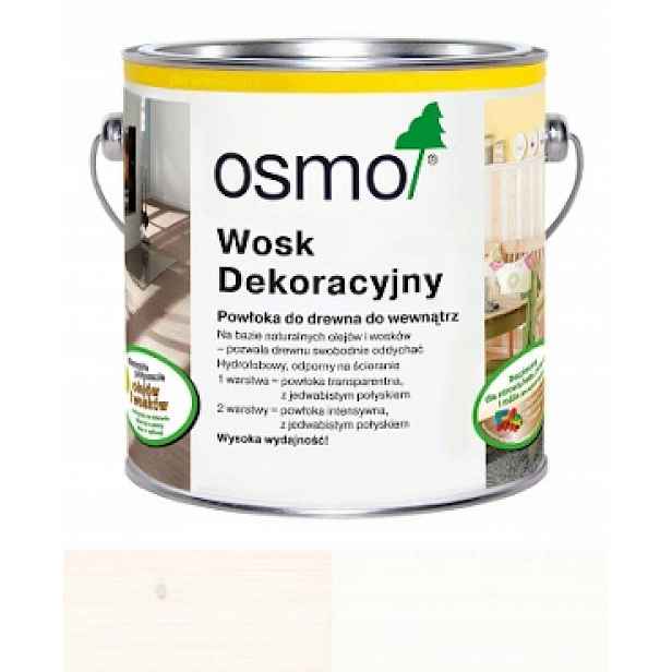 Osmo 3186 Vosk 0,125L Bílý