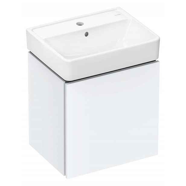 Hansgrohe Xilesa E - Skříňka s umyvadlem, 48x61x39 cm, 1 zásuvka, matná bílá 54395700