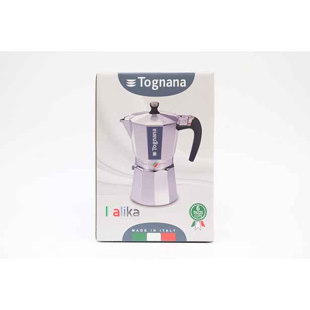 Tognana Italika Tlakový hliníkový kávovar 6TZ 6 šálků