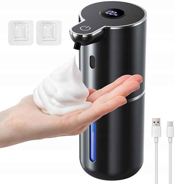 Dávkovač Pěnového Mýdla Bezdotykový Automatický Na Zeď Usb Dávkovač