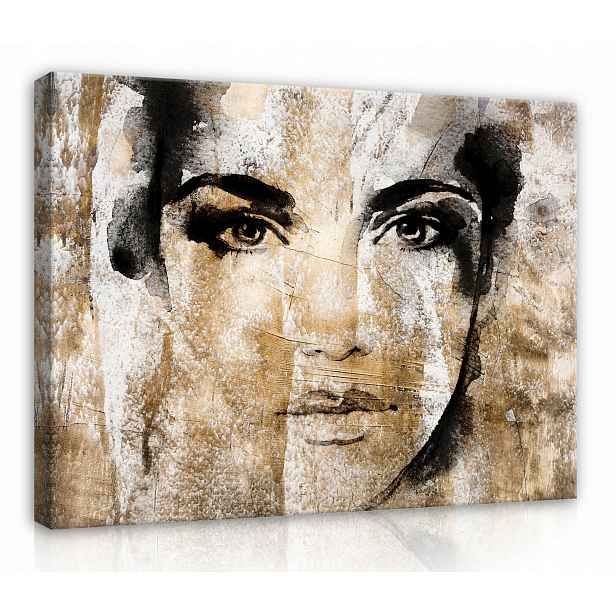 Obraz Na Plátně Canvas 120x80 Tvář Žena