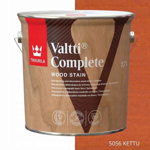Tikkurila Lakovací Hmota Valtti Complete 2,7 L, Barva 5056 Kettu