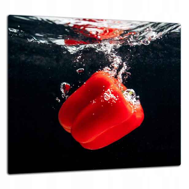 Skleněná Ochranná Deska Panel Lepidlo 65x60 Paprika