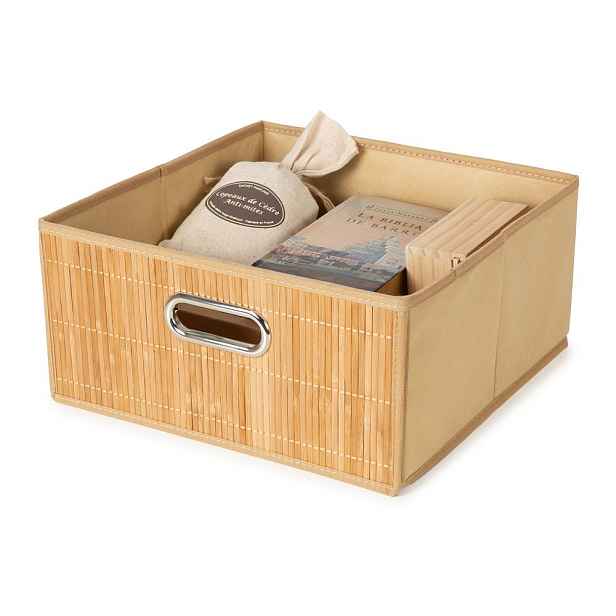 Bambusový košík 31x31x15 cm Anji – Compactor