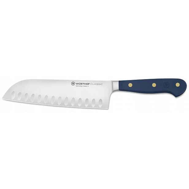 Classic Colour Nůž Santoku 17/30,3 cm modrý Wüsthof