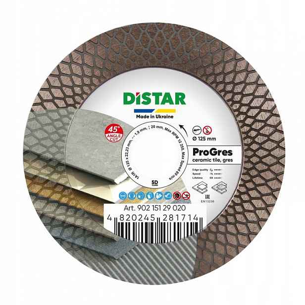 Diamantový Kotouč Pro Keramiku A Gres Distar Pro Gres 115 mm