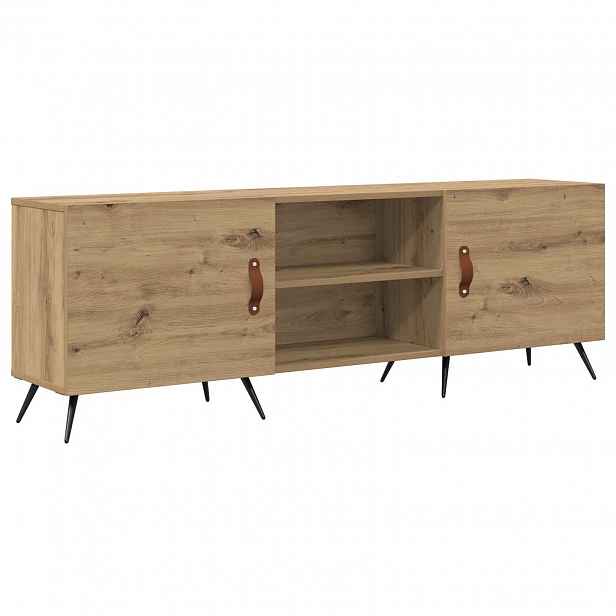 vidaXL Televizní skříň 150 x 30 x 50 cm dub artisan Kompozitní dřevo