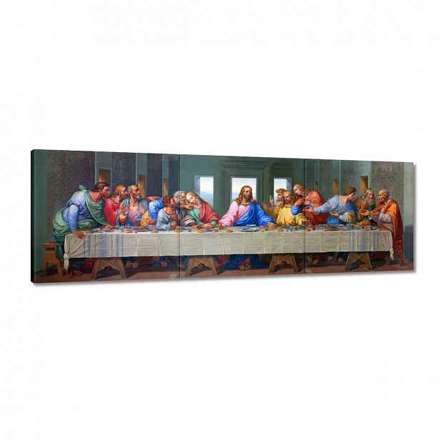 Obrazy 120x40 Poslední Večeře Ježíš