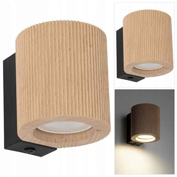 Černé nástěnné svítidlo Eve boho s přirozeným světlem v ložnici u postele Tk Lighting