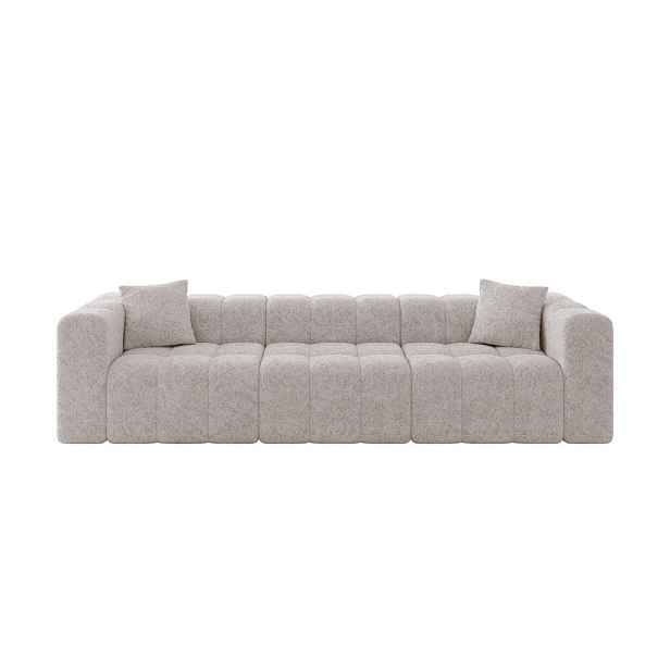ALTDECOR POHOVKA 3-MÍSTNÁ DONY-3 315x90x71 cm Světle šedá Žinylka