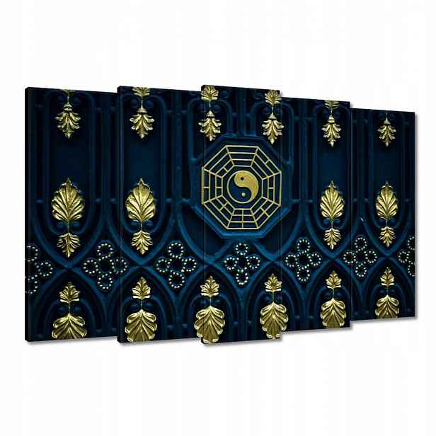 Obrazy 150x95 Abstrakce Zlatá harmonie