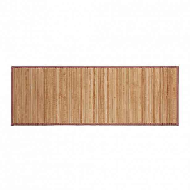 Relaxdays PŘEDLOŽKA přírodní bambus protiskluzová 53x152 cm