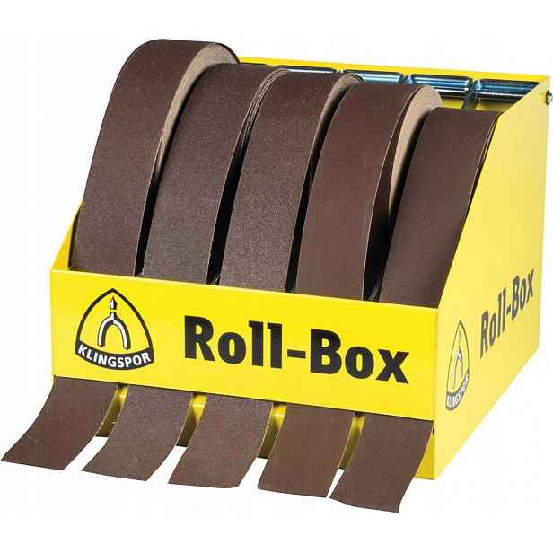 Roll-Box držák na 5 brusných válečků 50 mm Klingspor