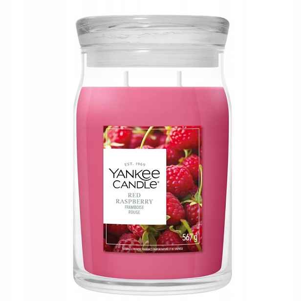 Yankee Candle Red Raspberry svíčka 567 g