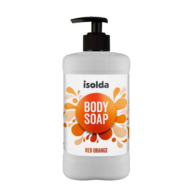 ISOLDA Red orange body soap 400ml