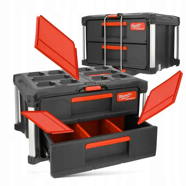 Milwaukee Organizér na nářadí Packout 2 zásuvky