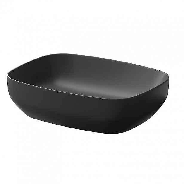 Umyvadlo na desku Larga Rectangular antracitová mat (50X38) (K677-013) /po/