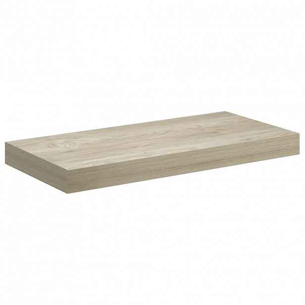 vidaXL Plovoucí nástěnná police dub 50 x 23,5 x 3,8 cm MDF
