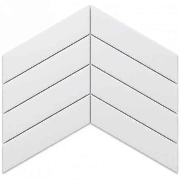 Mozaika Big Chevron White 21.5/31.6