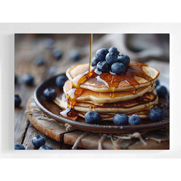 Plakát Vaření Jídlo Palačinky Pancake Borůvky 100x75