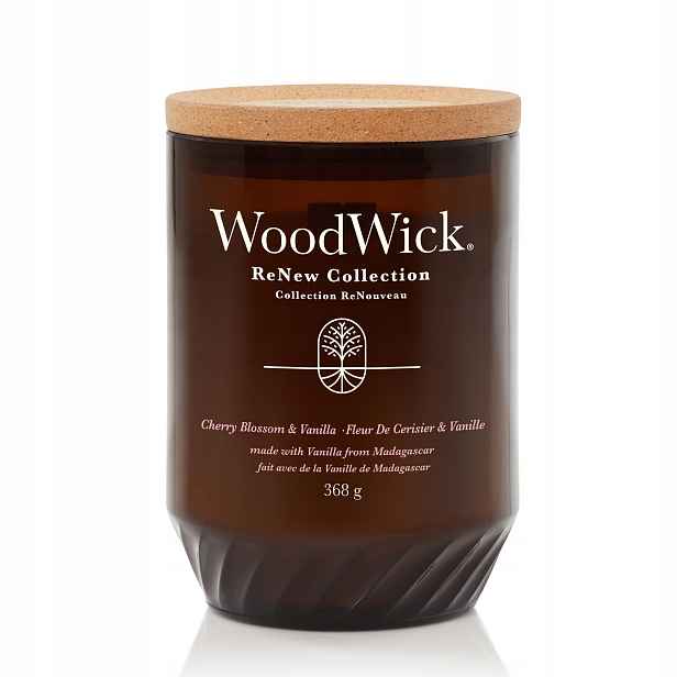 Svíčka WoodWick ReNew Třešňový květ Vanilka 368g