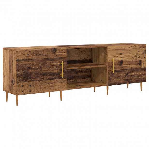 vidaXL Televizní skříň 150 x 30 x 50 cm Staré dřevo Kompozitní dřevo