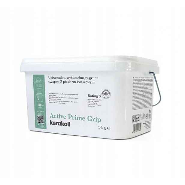 Penetrace S Křemičitým Pískem Zvyšující Přilnavost Kerakoll Active Prime Grip 5KG