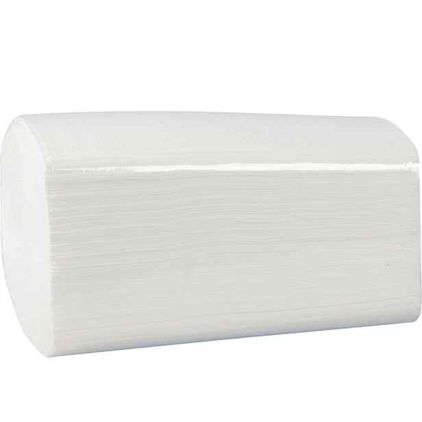 PrimaSoft Ubrousky skládané GASTRO, 2-vr.,cel.,extra bílá,16x21cm, 4500ks 060321 ( dříve 060801)