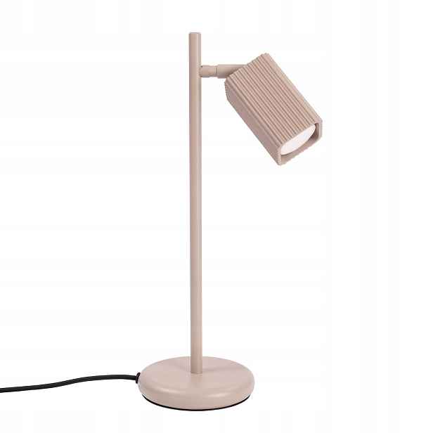 Sollux Lighting stolní lampa Rayo taupe černá 1xGU10 10W