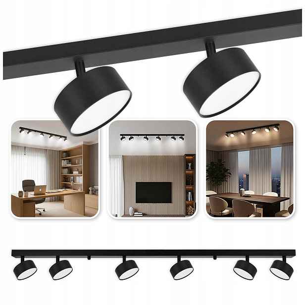 Stropní svítidlo Pohyblivá lampa 6xGX53