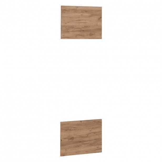Vicco KUCHYŇSKÁ DVÍŘKA R-Line Zlatý mocný dub 59.6 x 88.4 cm nábytková čela pro skříň k vestavné mikrovlnné troubě
