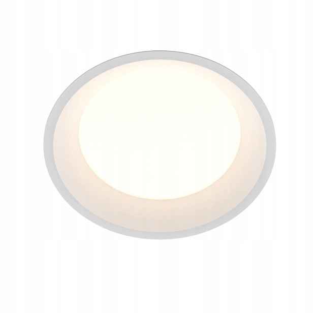 Zápustné svítidlo kulaté stropní svítidlo kulaté bílé do koupelny IP44 Led 18 cm Maytoni