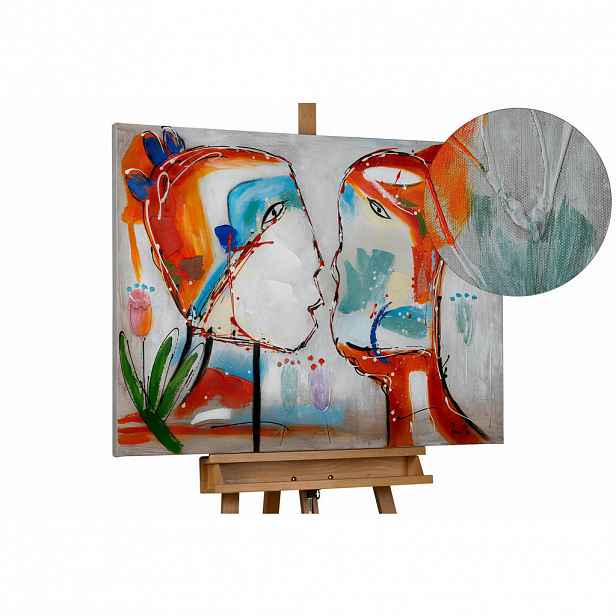 KUNSTLOFT OLEJOMALBA 100/75 cm, Zvířata