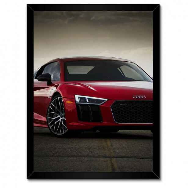 Plakáty v rámu 30x40 Červené Audi Quattro